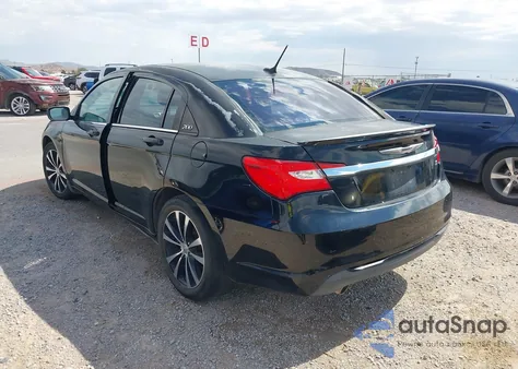 2012 Chrysler 200 Touring from USA, damaged, VIN 1C3CCBBG1CN257478